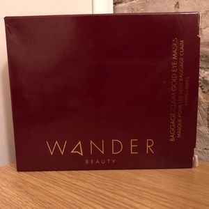 Wander Beauty Baggage Claim Gold Eye Masks